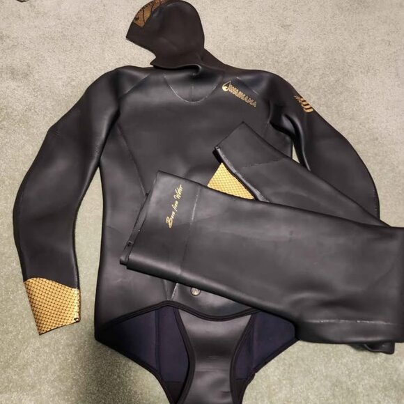 New - Waihana Men's Apnea 3.5mm Wetsuit - size Large - Picture 1 of 3